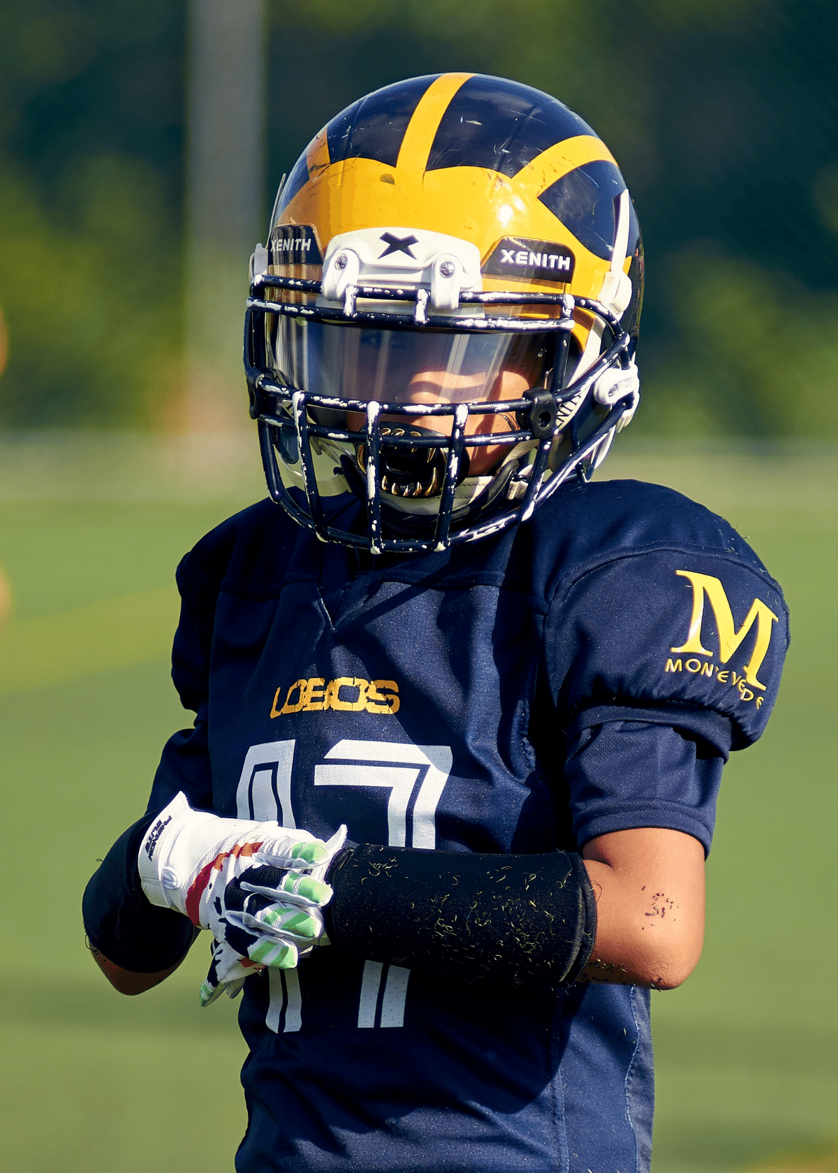 Best Grip Football Gloves for your Kids to catch that TD!