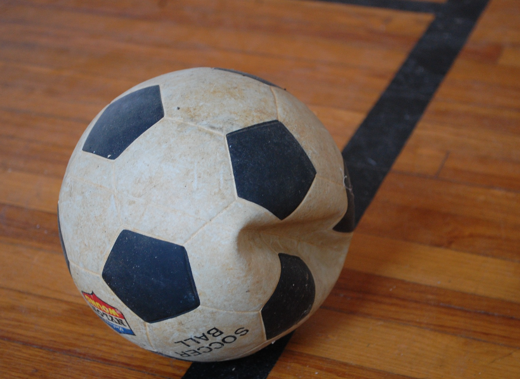 How to deflate a soccer ball? It
