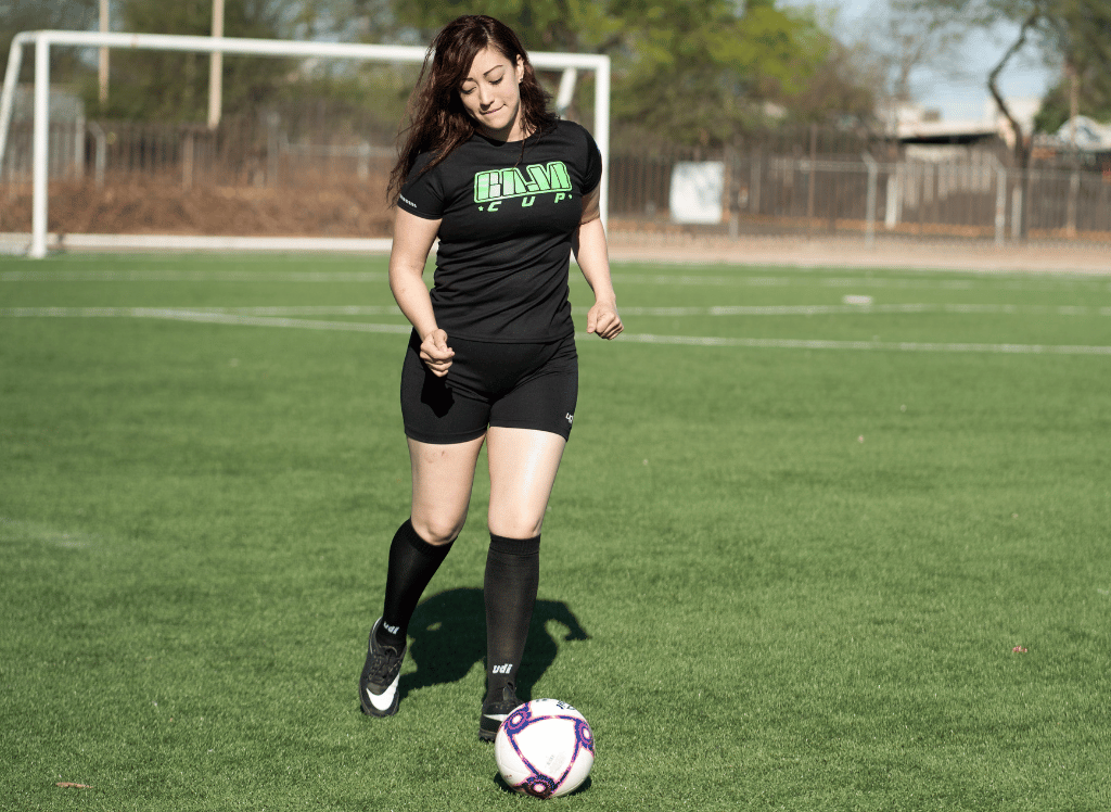 Score with Game-Changing Women's Soccer Compression Shorts